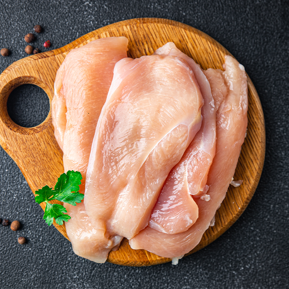 Sliced Chicken Breast (500G)