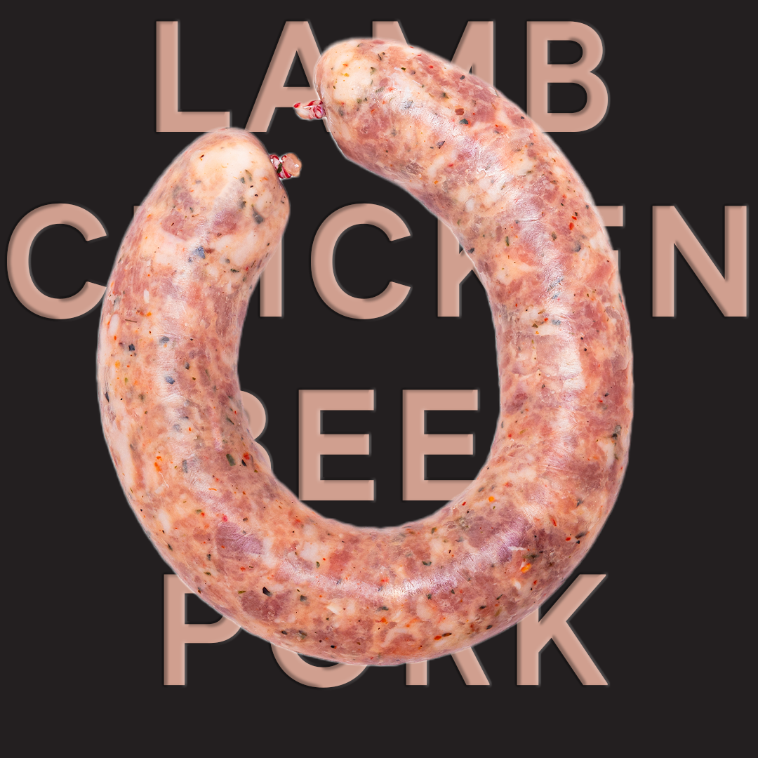 Burgers and sausages