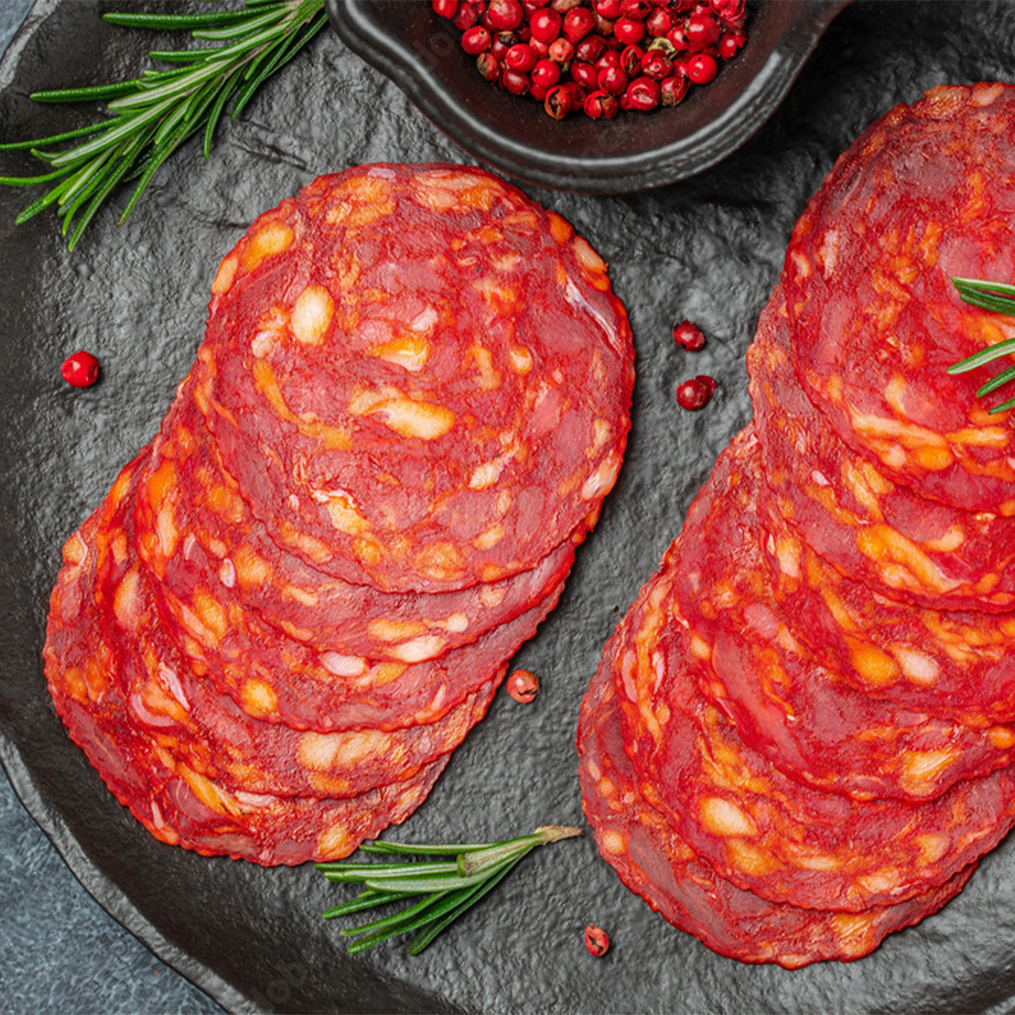 Sliced Hot Spanish Salami (500G)